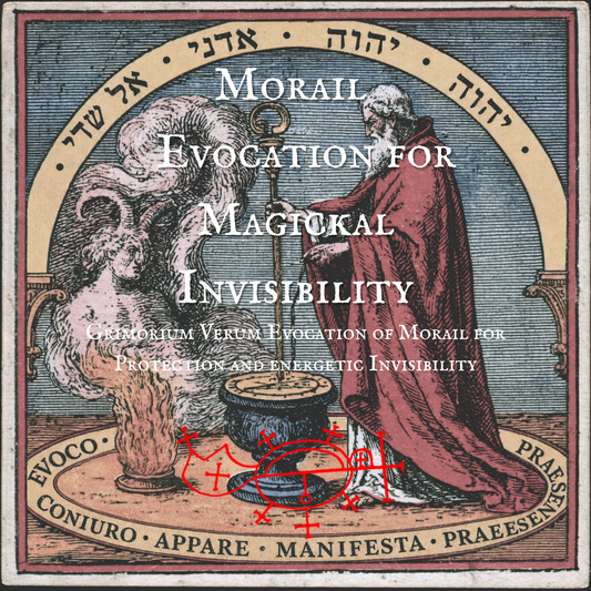Morail Evocation for Magickal Invisibility