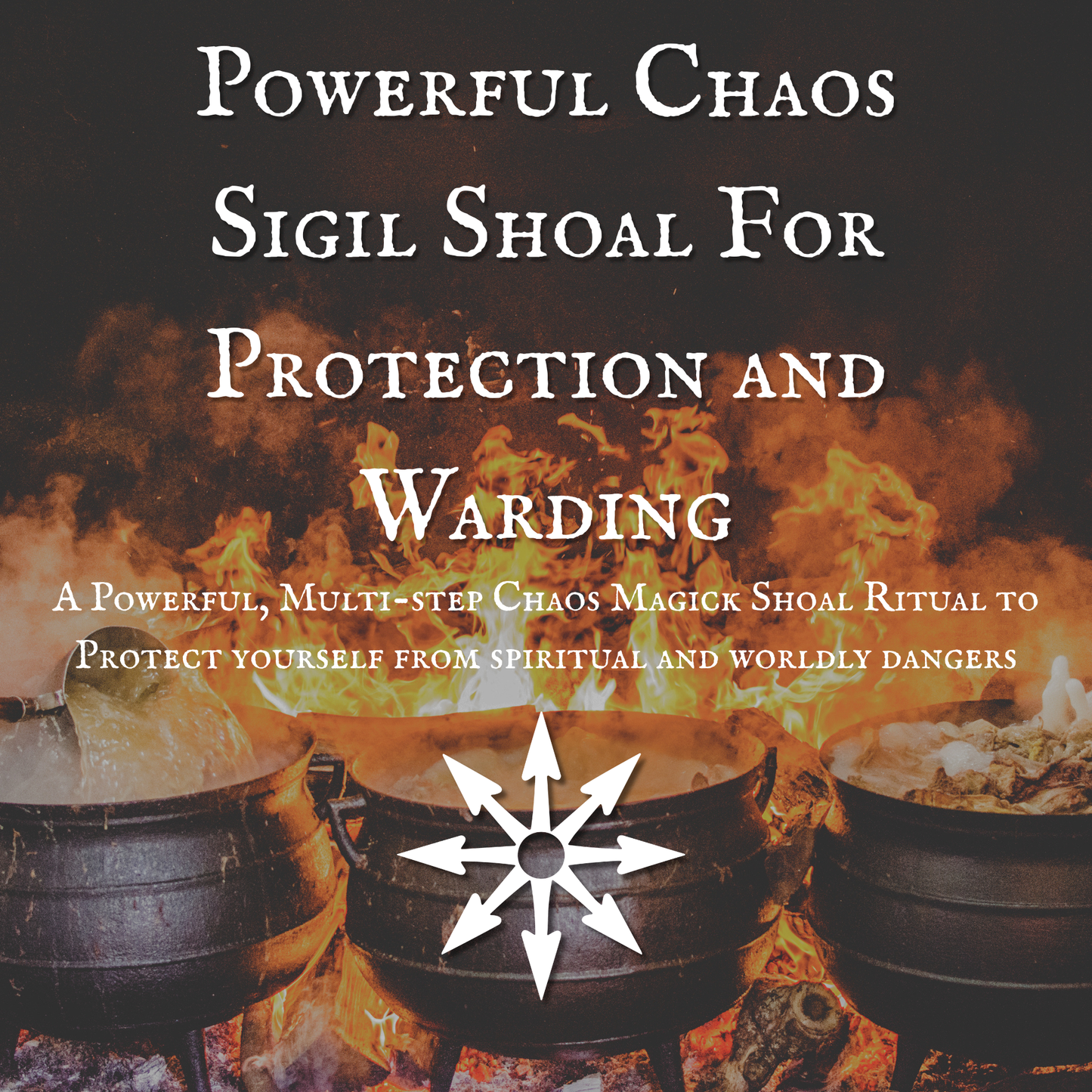 Powerful Chaos Sigil Shoal for Protection and Warding
