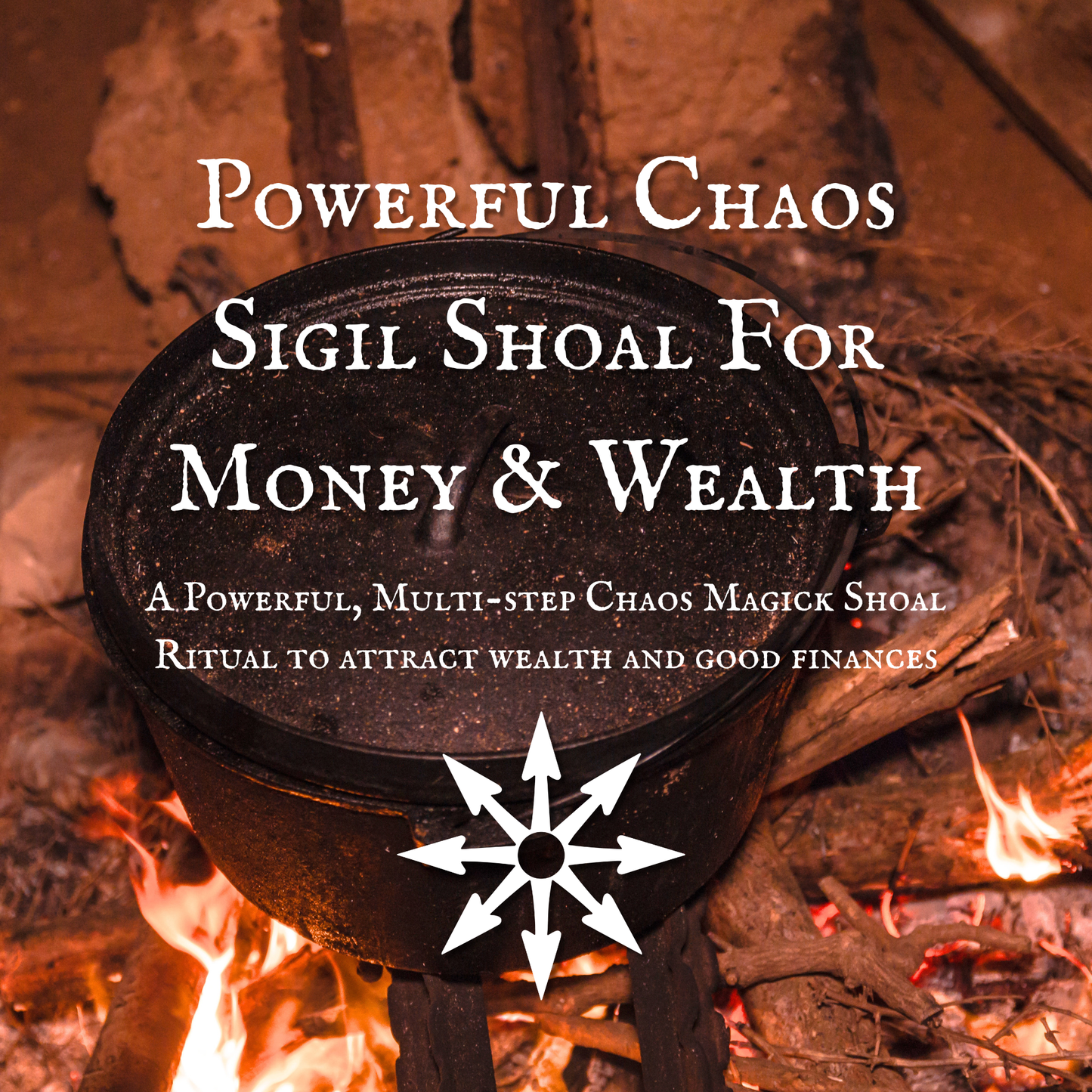 Powerful Chaos Sigil Shoal for Money & Wealth