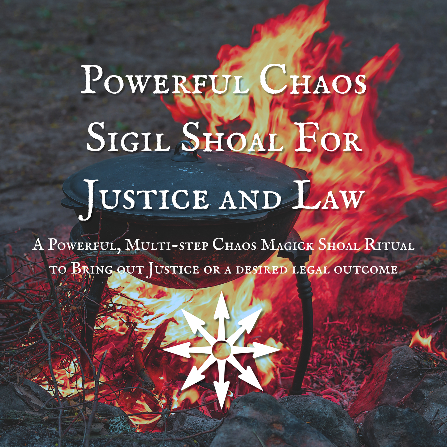 Powerful Chaos Sigil Shoal for Justice and Law