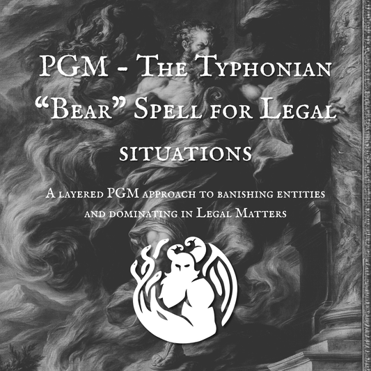 PGM - The Typonian "Bear" Spell for Legal Situations